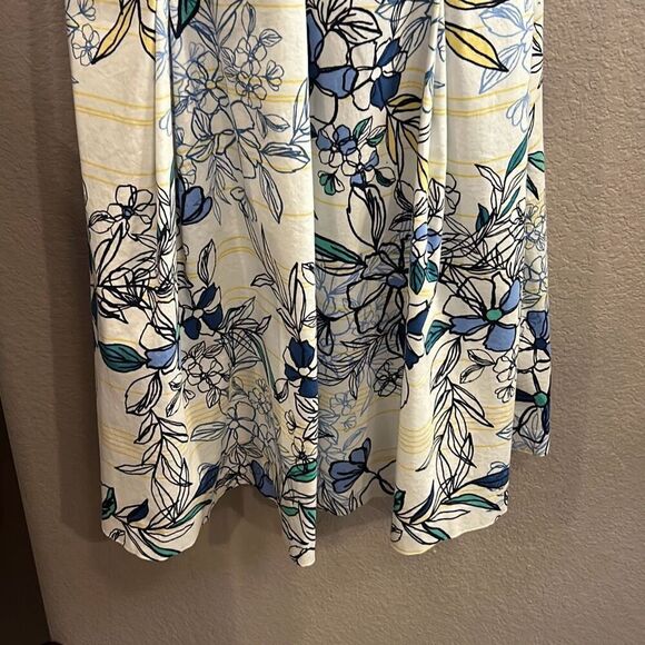 #466 DB established 1962, 14 floral flare dress with pockets juniors size 16 - Picture 3 of 13